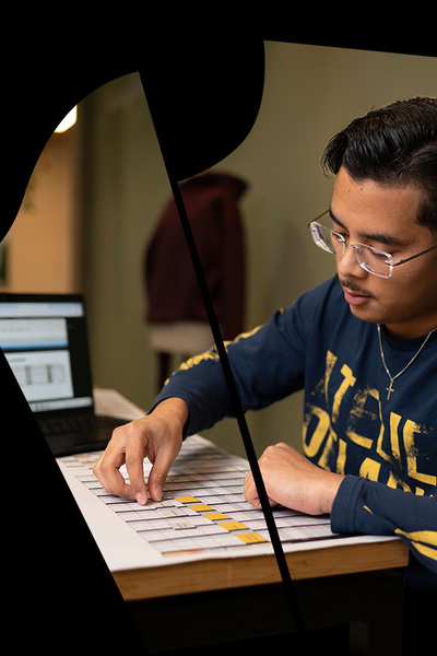 Student Fashion aan het werk