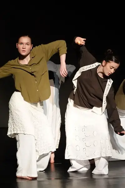 Studenten Dans aan het werk