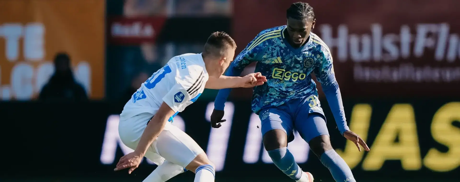 Talent Jorthy Mokio van College de Toekomst in actie