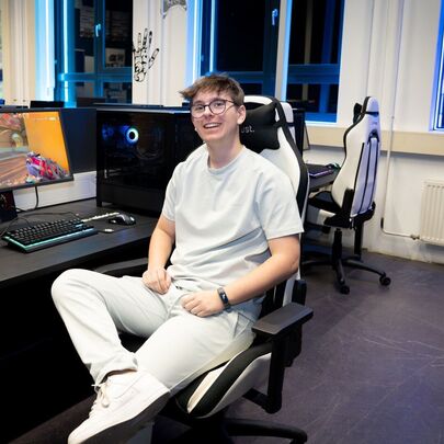 Student Jort vertelt over zijn opleiding Esports, Game & Event Manager