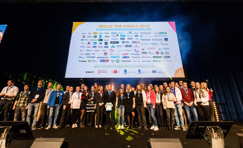 Studenten ROC van Amsterdam uitgeroepen tot de beste van Nederland