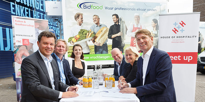 Bidfood sluit zich aan bij House of Hospitality 