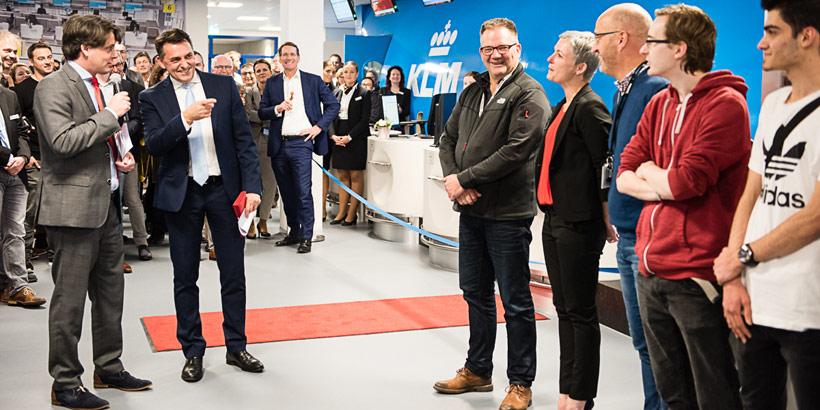 MBO College Airport en KLM openen grootste luchthavenleeromgeving