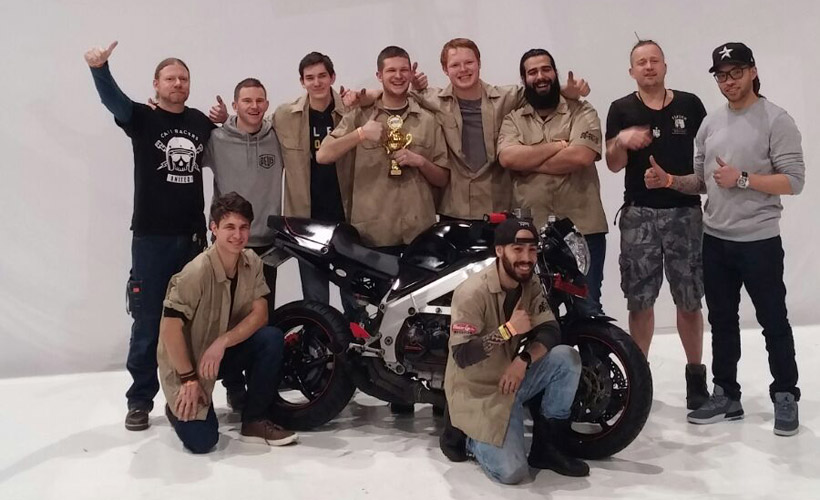 Studenten winnen Junior bikers build off 2017