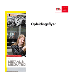 Allround Medewerker Metaaltechniek - Allround Constructiewerker opleidingsflyer