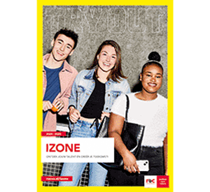 Izone - voor alle niveaus opleidingsflyer