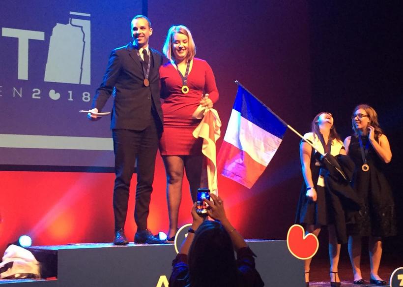 Studenten ROC van Amsterdam winnen prestigieuze prijzen bij AEHT 2018