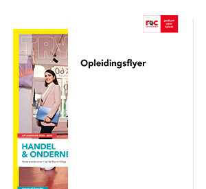 Startup Ondernemen opleidingsflyer