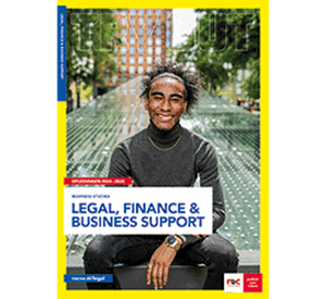 Legal, Finance & Business Support sectorflyer