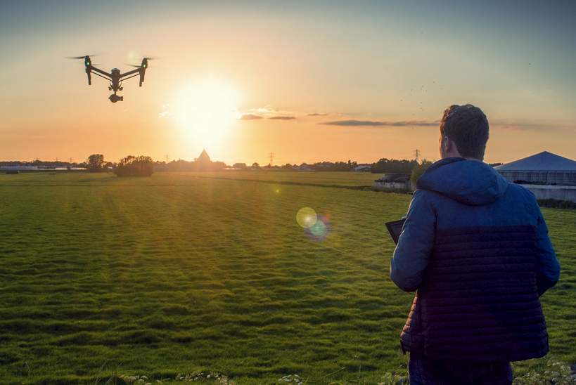 MBO College Airport start studie drone-technologie