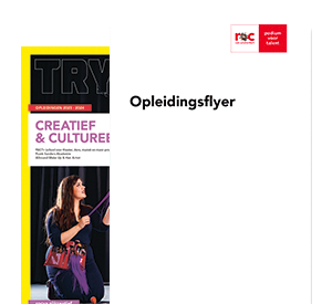 Allround Make-Up & Hair Artist opleidingsflyer