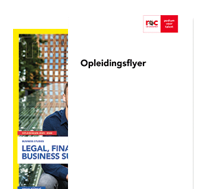 Allround Assistant Business Services (Secretariaat & Financieel) opleidingsflyer