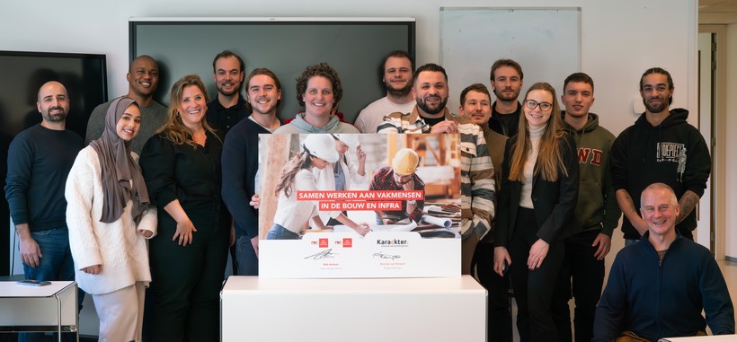 Nieuw samenwerkingsverband pakt personeelstekort in bouw- en infrasector aan