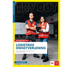 Allround Medewerker Zorglogistiek on the Job opleidingsflyer