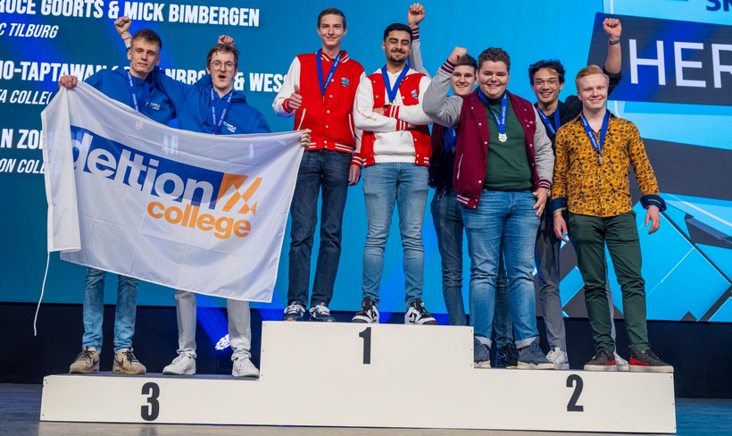 Studenten ROC van Amsterdam – Flevoland vallen in de prijzen tijdens Skills The Finals