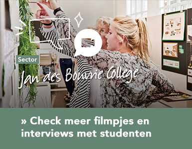 Check meer filmpjes en interviews met studenten