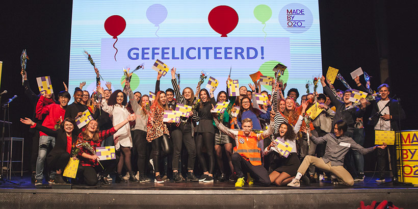 Studenten sluiten het netwerkproject Made By 020 feestelijk af 