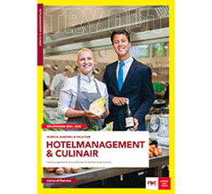 Hotelmanagement / Ondernemer, Manager Hotel & Restaurant opleidingsflyer